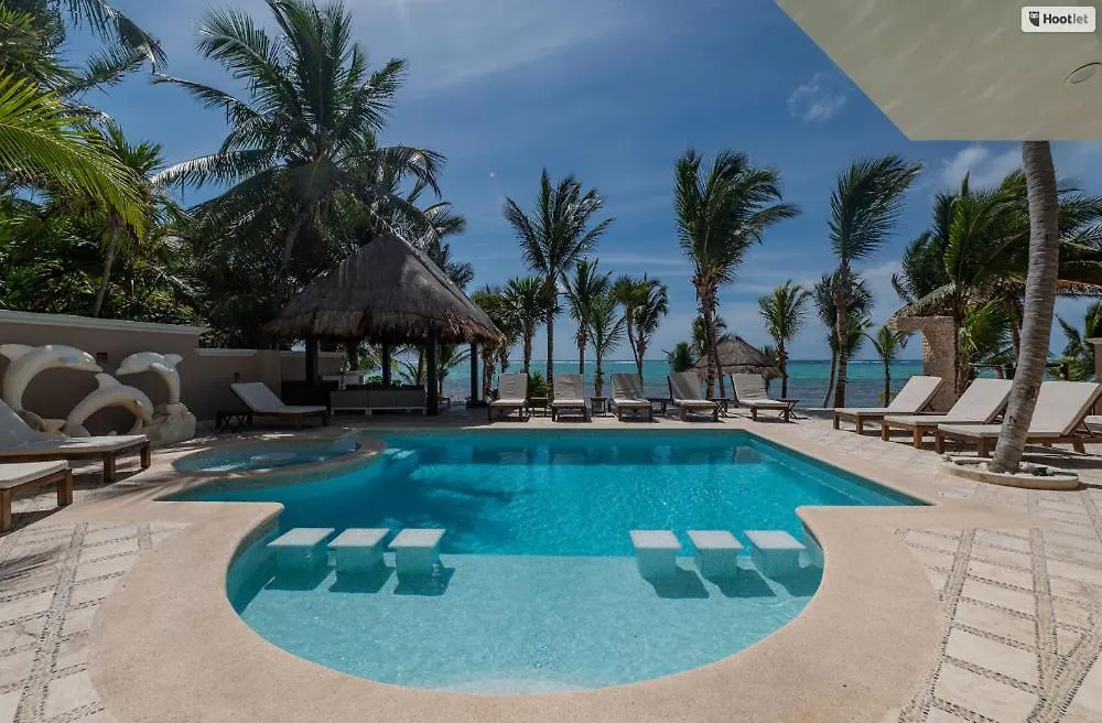 Mansion Villa In Soliman Bay For 34 Guests! Tulum Pueblo Mexico